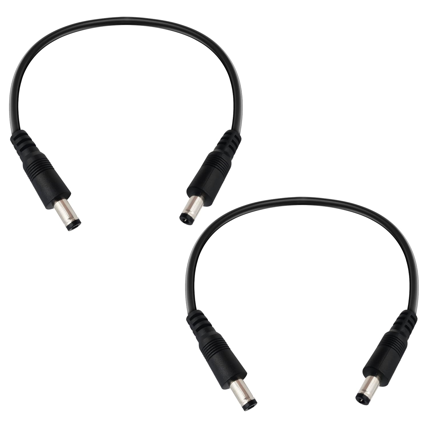 Amazon | DC5.5x2.1mm 12V オス - オスケーブル 18AWG オス-オス 延長